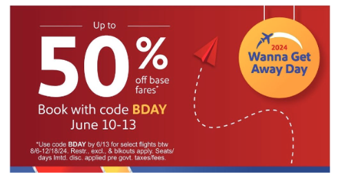 Southwest airlines deals & discounts