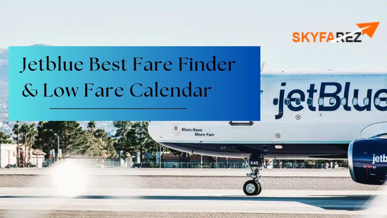Jetblue low fare calendar
